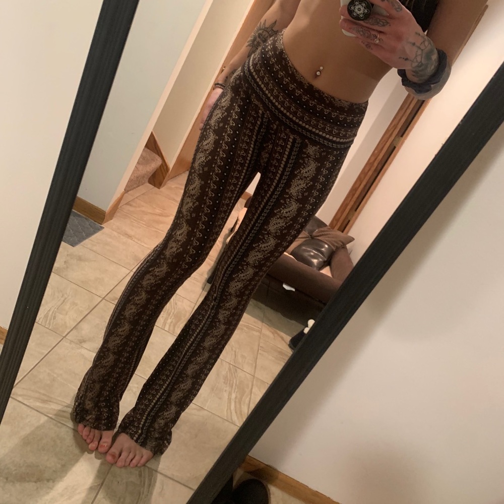 Boho flair pants